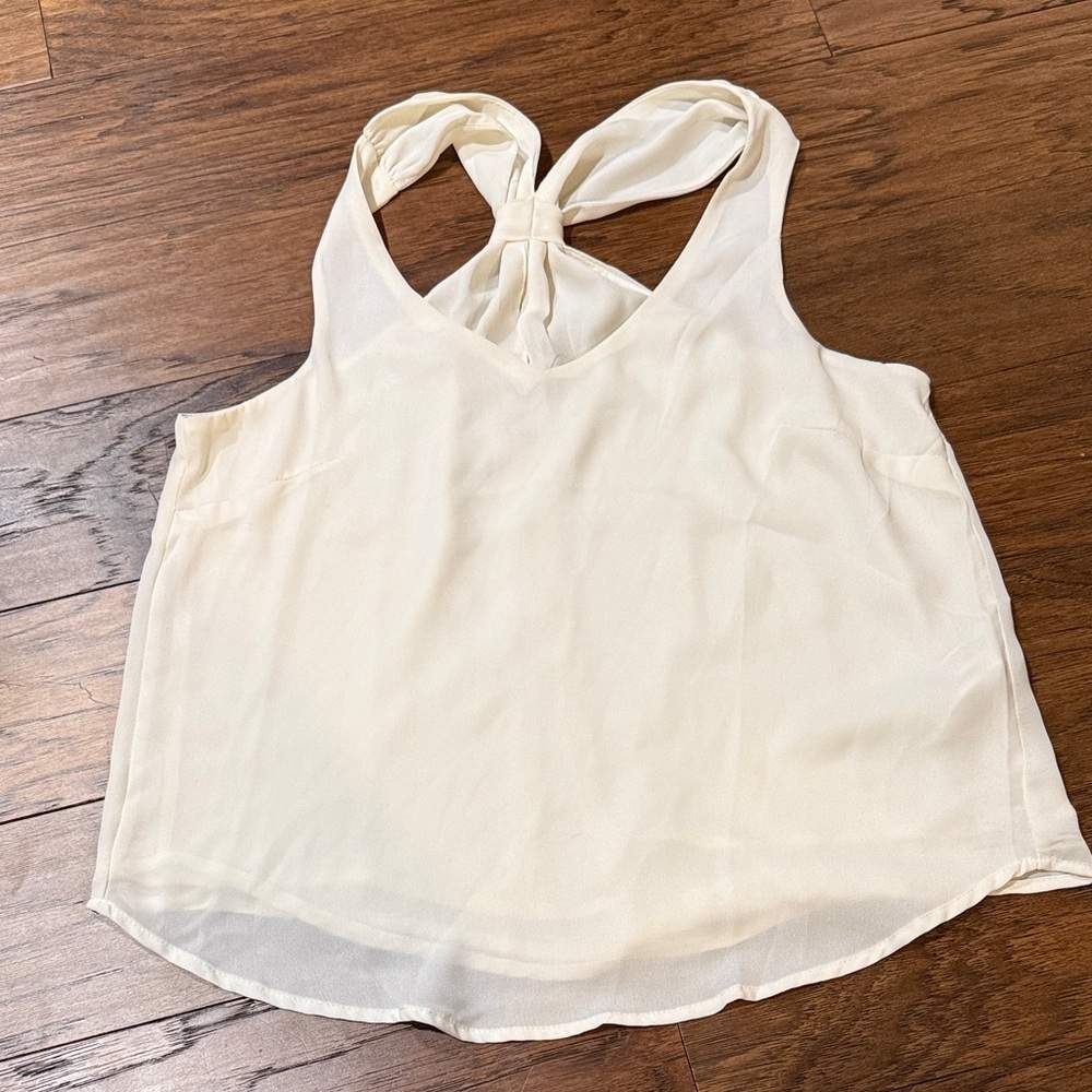 Forever 21 Cream Tank Top